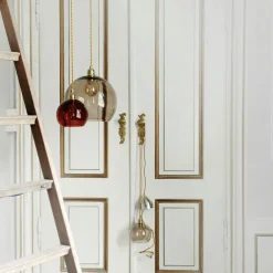 Rowan Pendant Ø15,5, Golden Smoke