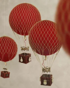 Royal Aero Air Balloon Velvet Ø32 cm, Blue