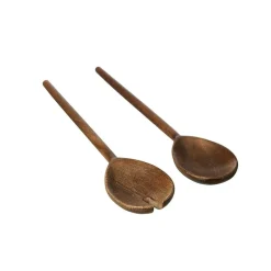 Salad Server Mango Wood, Dark Brown