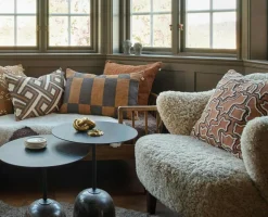 Samar Cushion Cover 40x60 cm, Terracotta / Cactus Green