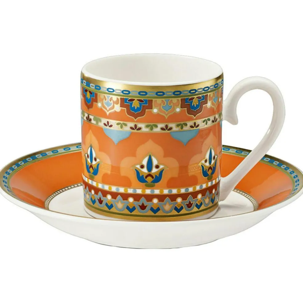 Samarkand Mandarin Espresso Cup With Saucer