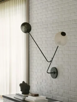 Satellite Wall/Ceiling Lamp, Soft Black