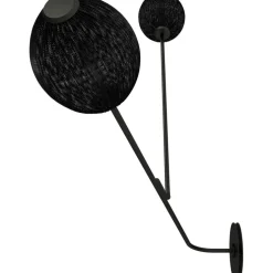 Satellite Wall/Ceiling Lamp, Soft Black