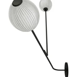 Satellite Wall/Ceiling Lamp, Soft Black