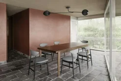 Satellite Wall/Ceiling Lamp, Soft Black