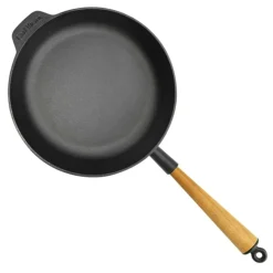 Sauté Pan With Glass Lid 28 cm, Steel Handle