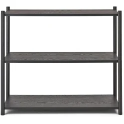 Sceene Bookcase A, Black Oak
