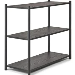 Sceene Bookcase A, Black Oak
