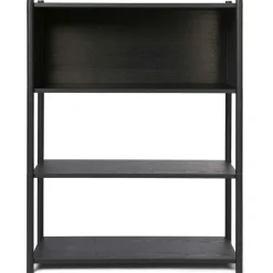 Sceene Bookcase B, Black Oak