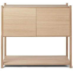 Sceene Bookcase C, Black Oak