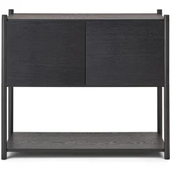 Sceene Bookcase C, Black Oak