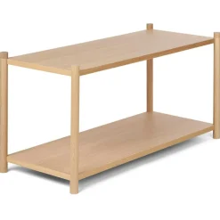 Sceene Bookcase F, Black Oak