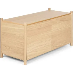 Sceene Bookcase G, Black Oak