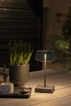 Scilla Table Lamp Portable, Black