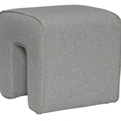 Sculpture Pouf, Dark Grey