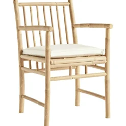 Seat Cushion For Armchair, White