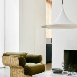 Semi Pendant Ø 47 cm, Glossy Roasted Pumpkin