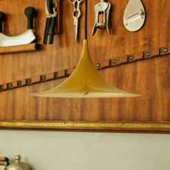 Semi Pendant Ø 47 cm, Glossy Roasted Pumpkin