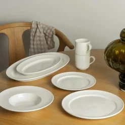 Serving Dish Oval 25x42 cm, Vanilla