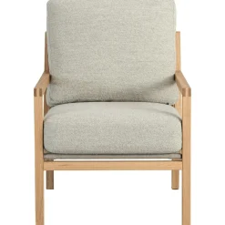 Seventy Five Wood Armchair, Oak / Sheepskin Scandinavian Grey