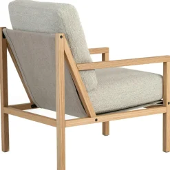 Seventy Five Wood Armchair, Oak / Sheepskin Scandinavian Grey