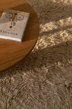 Shaggy Rug Dark Beige, 180x270 cm