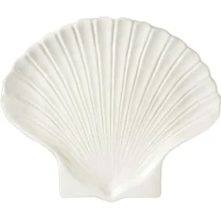 Shell Plate XL, White
