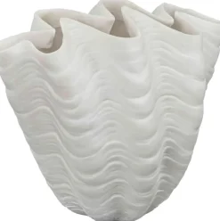 Shell Vase Off-white, 22 cm