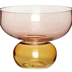 Show Vase 20 cm, Amber/Rose