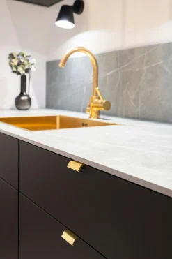 Side Profile Handle 40, Stainless Look