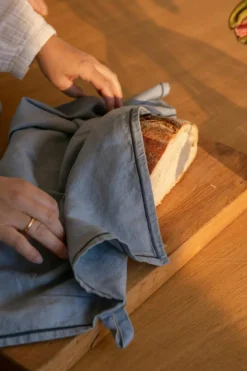 Sienna Kitchen Towel 2-pack 50x70 cm, Dusty Blue