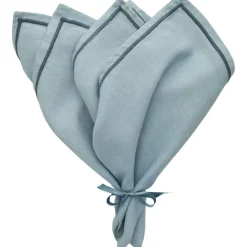 Sienna Napkin 45x45 cm 2-pack, Dusty Blue