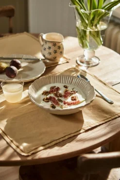 Sienna Placemat 2-pack 35x45 cm, Dusty Blue