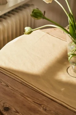 Sienna Table Runner 45x150 cm, Dusty Blue