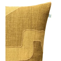 Sikkim Cushion Cover 50x50 cm, Apricot Orange / Khaki