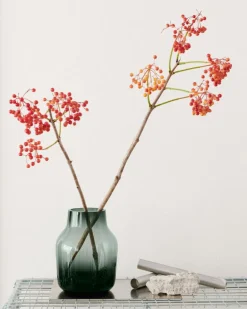 Silent Vase Ø11 cm, Burnt Orange