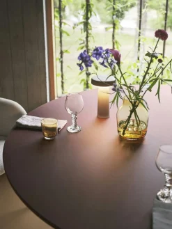 Silent Vase Ø11 cm, Burnt Orange