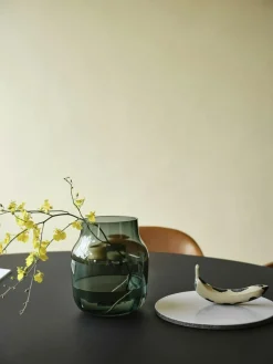 Silent Vase Ø11 cm, Burnt Orange