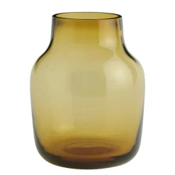 Silent Vase Ø11 cm, Burnt Orange