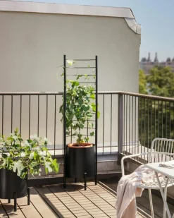 Simply Grow Pot Black, Ø32 cm