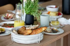 Singles Bread Basket Ø25.5 cm, Black