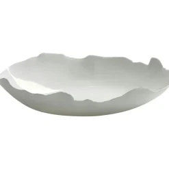 Sjanti Deep Fat Oval, White