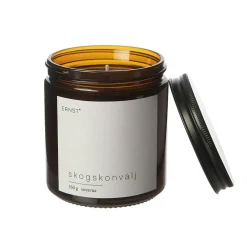 Skogskonvalj Scented Candle Brown Glass 200 g