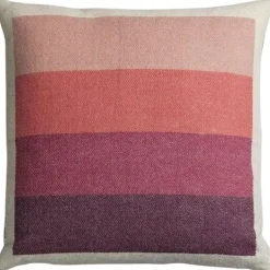 Åsmund Bold Cushion 50x50 cm, Yellow / Blue