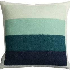 Åsmund Bold Cushion 50x50 cm, Yellow / Blue