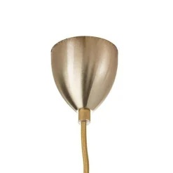 Smykke Pendant Ø12,5 cm, Crystal/Gold