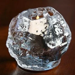 Snowball Candle Holder, Medium