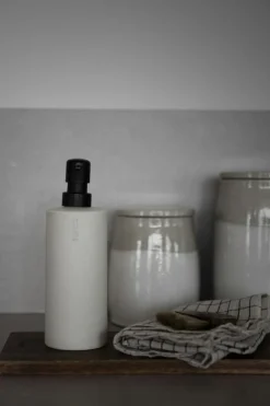 Soap Dispenser 20 cm, Natural White