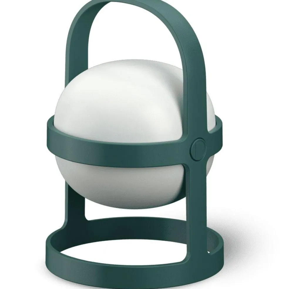 Soft Spot Solar Circular Lamp Portable 25 cm, Blue