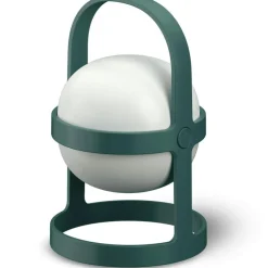 Soft Spot Solar Circular Lamp Portable 25 cm, Blue